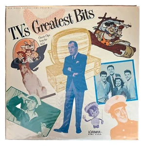 T.V.'s Greatest Bits Lormar Home Video 1986 RCA Laserdisc 110818AMLD2 - Picture 1 of 2