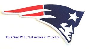 New England Patriots BIG(Face 👉 Right) Football Sport Patches logo iron,sew on