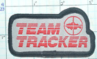TEAM TRACKER FISHING BOATS ADVERTISING LOGO WOVEN 3.25" PATCH