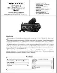 Yaesu FT-897 Service Manual - Picture 1 of 1
