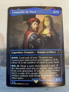 Leonardo da Vinci (0118) *Borderless FOIL*- MTG: Assassin's Creed (ACR) NM/M - Bild 1 von 5