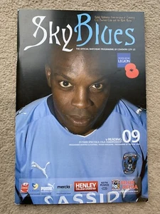 Coventry City v Reading - Coca~Cola Championship 2009/10 Programme - Picture 1 of 2