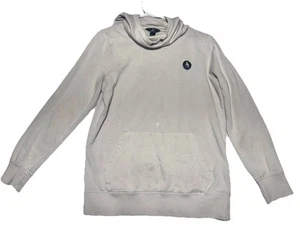 Volcom Mens Hoodie Sweater Large Light Pink/White Pullover Embroidered Logo🔥 - Picture 1 of 10
