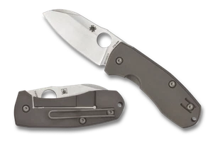 Spyderco Knives Techno 2 Frame Lock 6AL-4V Titanium XHP C158TIP2 - Bild 1 von 4