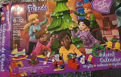 Lego Friends Advent Calendar Building Kit 500 Pcs Retired Set Holiday Christmas  - Image 1 of 4