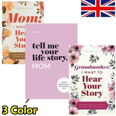 DDDNU88 Mom ，Grandmother I Want to Hear Your Story Tell Me Your Life Story, Mum Keepsake