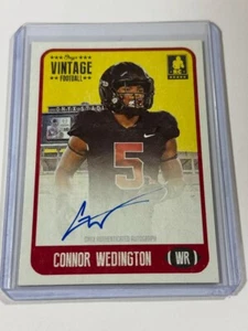 Connor Wedington 2021 Onyx Vintage RC Blue Ink Auto /400 - Picture 1 of 2
