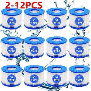 2-12X für Bestway Lazy Lay-Z-Spa Filter VI Kartusche Whirlpool Spa Schwimmbad - Bild 1 von 7