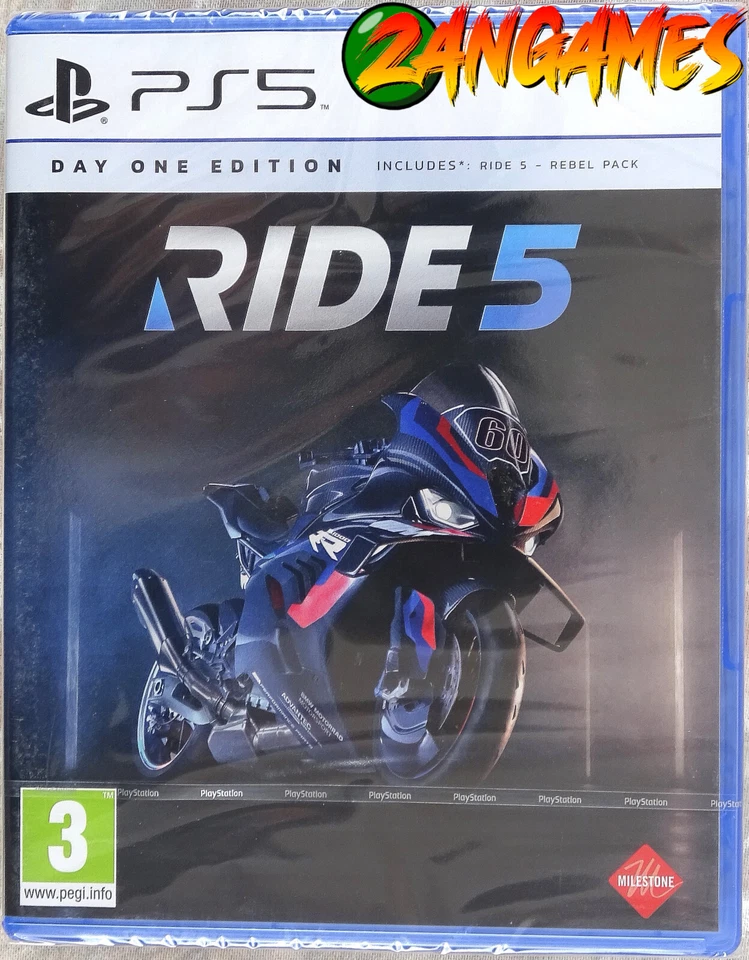 Ride 5 - Day One Edition (PS5) [BRAND NEW & FACTORY SEALED] - Image 1 of 2