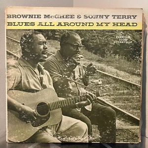 BROWNIE MCGHEE SONNY TERRY Blues All LP 1961 Bluesville ORIG US MONO VG+ / VG - Picture 1 of 4