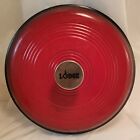 LODGE - Red - Cast Iron - Enameled Dutch Oven Pot LID - 10" - LID ONLY!