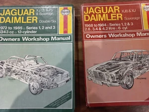 2 x Haynes. Workshop Manuals Jaguar Daimler XJ12 & XJ6 - Picture 1 of 3