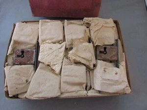 Factory Box 72 NOS National Lock Co 1 1/8" Mortise Locks Cabinet Drawer w/ keys - Picture 1 of 11