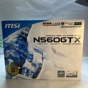 NVIDIA GeForce GTX 560 1GB PCI-E Graphics Card DUAL DVI & MINI HDMI MSI - Picture 1 of 5