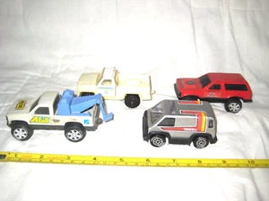 Tonka Lot with Wrecker Truck, Van, Telephone Pickup Truck, Fire Rescue Blazer - Picture 1 of 10