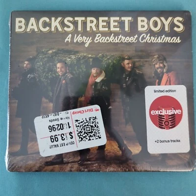 A Very Backstreet Christmas Backstreet Boys CD, 2022, BMG New/Sealed! Free Ship! - Image 1 of 2