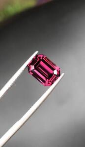 3.90 Ct Natural Untreated Pink Spinel | Radiant Step Cut | CGL Certified