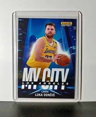 Tarjeta de baloncesto Luka Doncic 2024-25 Panini MyCity NBA #1 Lakers 1/268 Foto 1 de 2