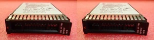 2 x Lenovo SystemX 1,6 To SSD SAS 12G WI G3HS 2,5 POUCES MLC Enterprise Hot-Swap 00FN410 - Photo 1/14