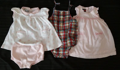 Tommy Hilfiger Assorted Baby Girls 6mo+ Clothes Dress/Bodysuit/2pc Outfit Set - Image 1 of 4