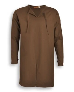 Mytholon Wolfram Tunika leichte Baumwolle Braun L Larp Mittelalter #14133 - Bild 1 von 2