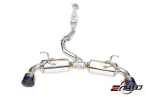 INVIDIA N2 Dual Titanium Burnt Tip Catback Exhaust for BRZ FRS GR86 86 13-24 - Picture 1 of 8