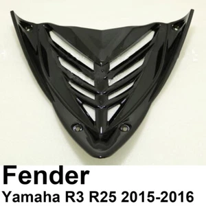 For Yamaha R3 R25 2015-2020 19 18 17 Front Hugger Fender Mudguard Fairing Black - Picture 1 of 1