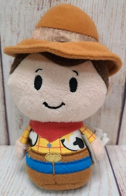 Hallmark Itty Bittys Toy Story Plush Woody Stuffed Toy Brown Yellow Red 5.5" - Image 1 of 4