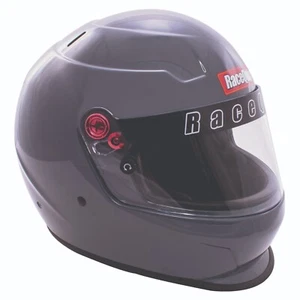 RaceQuip PRO20 Full Face Helmet Snell SA2020 Rated XL Gloss Steel 276666 - Bild 1 von 3