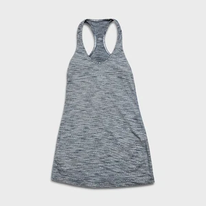 Camiseta sin mangas Lululemon Racerback para mujer gris medio ropa deportiva atlética yoga pilates - Imagen 1 de 6