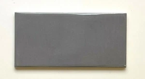 3x6 Bella Artisan Finish Grafito Subway Tile MADE IN USA (10SF/ 80PC pack) - Picture 1 of 4