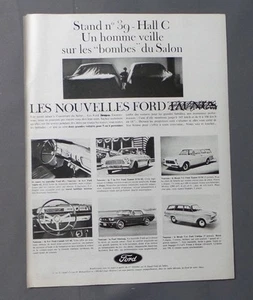 PUB PUBLICITE ANCIENNE ADVERT CLIPPING 310817 / NOUVELLE VOITURE FORD MUSTANG... - Imagen 1 de 1