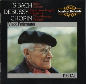 VLADO PERLEMUTER-Bach Italian Concerto/Debussy Images/Chopin Mazurkas CD - Picture 1 of 2