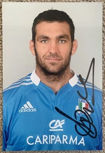 Quintin Geldenhuys Rugby Union ~ Italy ~ Hand Signed 6 x 4” Photo Autograph - Picture 1 of 1