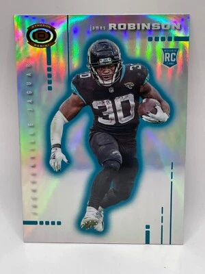 James Robinson 2020 Panini Chronicles Dynagon Silver Prizm RC Jaguars #D-16 - Image 1 of 3