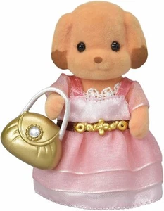 Epoch Sylvanian Family Town Series Toy Poodle's Older Sister TVS-04 - Picture 1 of 8