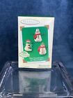 Hallmark 2003 The Snowmen Of Mitford - Miniature set of 3 Keepsake Ornament Mib