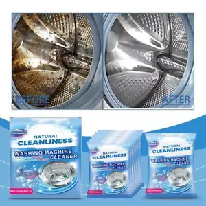 Washing Machine Cleaning Powder Powerful Stain Remover New M8T5 - Picture 1 of 17
