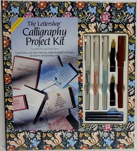The Lettershop Calligraphy Project Kit Deluxe Edition (1994) BRAND NEW SEALED - Picture 1 of 2