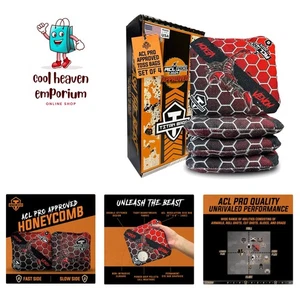 Titan Bags Venom Cornhole Bags - 6" x 6" ACL PRO Approved Cornhole Bean Bags ... - Picture 1 of 8