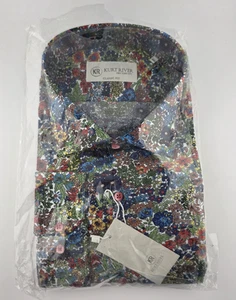 Kurt River Long Sleeve Button Up Mens 4XL Classic Fit Floral - Picture 1 of 2