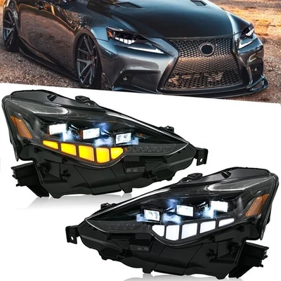 Conjunto de faros LED para Lexus IS250 300 350 IS200t 2013-2016 izquierda+derecha Foto 1 de 4