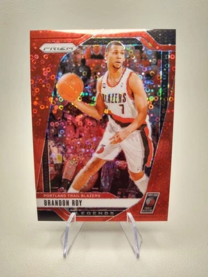 Blazers Panini Prizm Brandon Roy 2024-25 rojo Fast Break Prizm 57/100 combinación de colores Foto 1 de 2