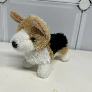 Kingdom Kuddles Mini Corgi Puppy Dog Plush Stuffed Animal Toy - Picture 1 of 4