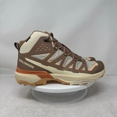 Salomon Women's X Ultra 360 Edge Mid GTX Hiking Boots Size 11 Brown 474627 NEW - Image 1 of 4