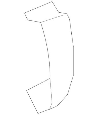 Clip de montaje de filtro de aire original BMW 13711716113 Foto 1 de 2