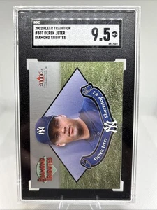 2002 Fleer Tradition Diamond Tributes #3DT - Derek Jeter - New York Yankees - Picture 1 of 2