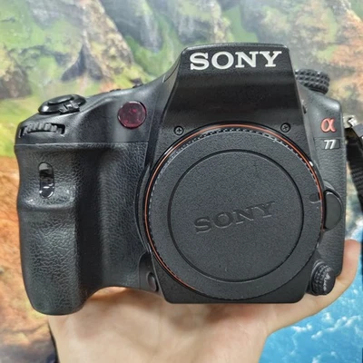 Sony Alpha a77 SLT-A77V SLT-A77 Digital SLR Camera Body only - 100% Working - Image 1 of 4