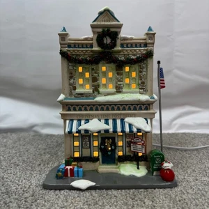 Abteilung 56 Weihnachtszeit Postamt beleuchtet das Original Schneedorf 55364 - Bild 1 von 8