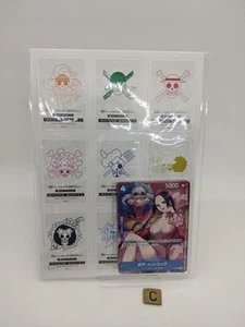 Hancock P-066 & Garp Don ×5 Mini Card Wanted Saikyo Jump Appendix One Piece JP - Picture 1 of 9